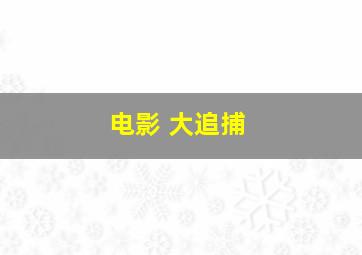 电影 大追捕